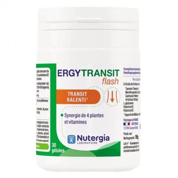 Nutergia Ergystransit Flash Transit Ralenti 30 gélules
