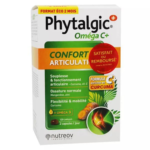 Nutreov Physcience Phytalgic Omega C+ 120 capsules