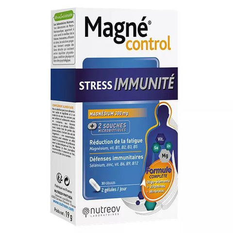 Nutreov Physcience Phytea Magné Control Stress Immunität 30 Kapseln