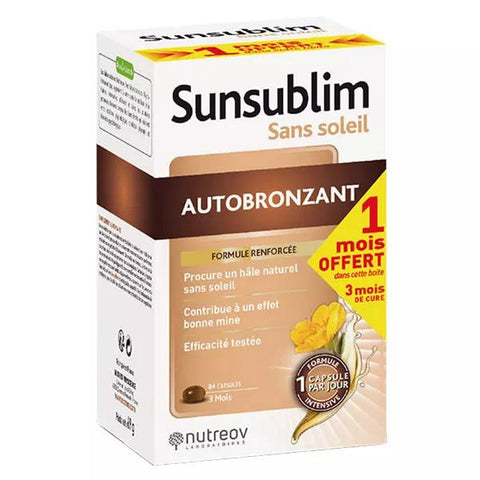 Nutreov Physcience Sunsublim Selbstbräuner ohne Sonne 84 Kapseln