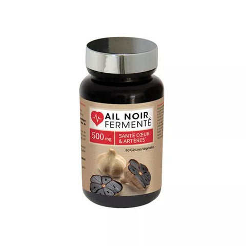 NutriExpert Fermentierter Schwarzer Knoblauch 60 pflanzliche Kapseln