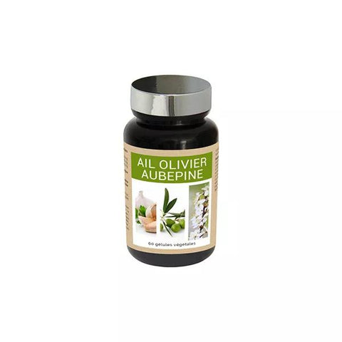 NutriExpert Knoblauch Olivenbaum Weißdorn 60 Kapseln