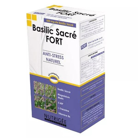Nutrigée Basilic Sacré Fort 60 comprimés