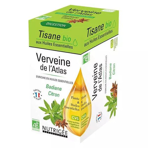 Nutrigée Bio-Eisenkraut-Tee Marokko 20 Beutel