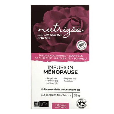 Nutrigée Infusion Minceur 10 Plantes bio Perte de poids 30 sachets