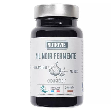 Nutrivie Ail Noir Fermenté Bio 30 gélules
