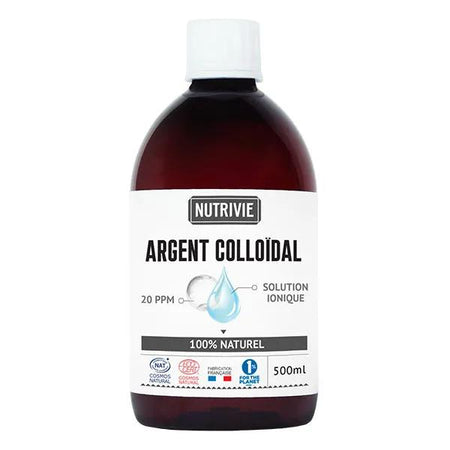 Nutrivie Argent Colloïdal 20 ppm 500ml