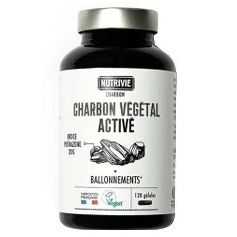 Nutrivie Aktivkohle Vegan 60 Kapseln