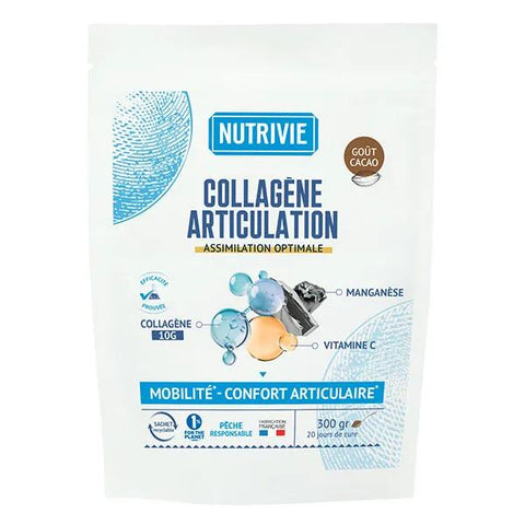 Nutrivie Kollagen Gelenke Kakaogeschmack Doypack 300g