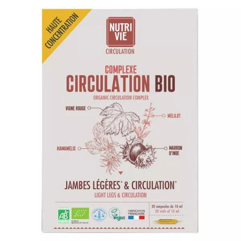 Nutrivie Bio-Zirkulationskomplex 20 Ampullen