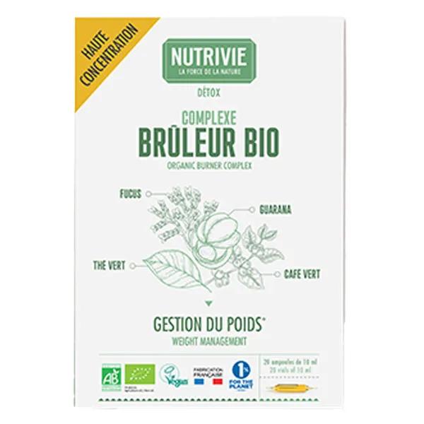 Nutrivie Complexe Détox Bio 20 ampoules