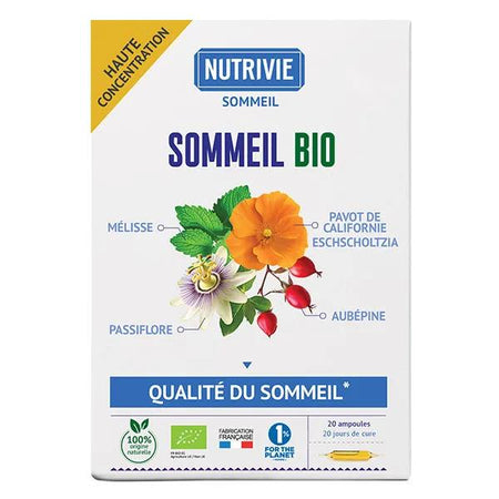 Nutrivie Complexe Sommeil Bio 20 ampoules