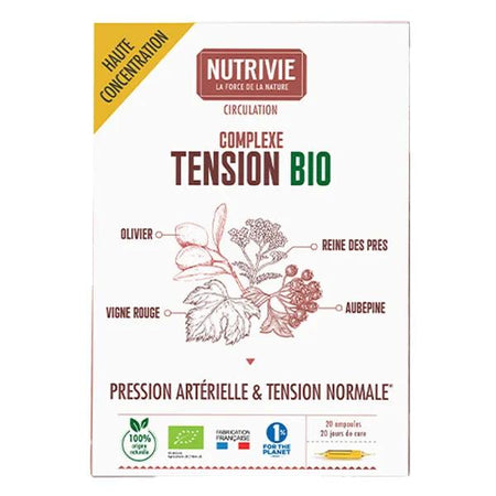 Nutrivie Complexe Tension Bio 20 ampoules