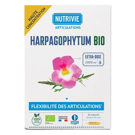 Nutrivie Harpagophytum Bio 20 ampoules