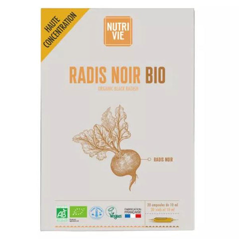 Nutrivie Organic Black Radish 20 ampoules