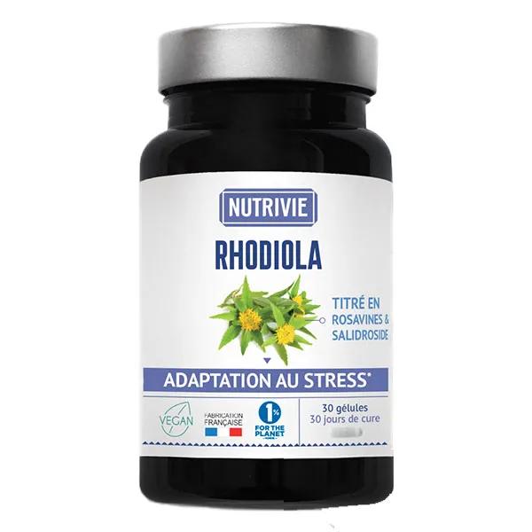 Nutrivie Rhodiola 300mg Titré 30 gélules