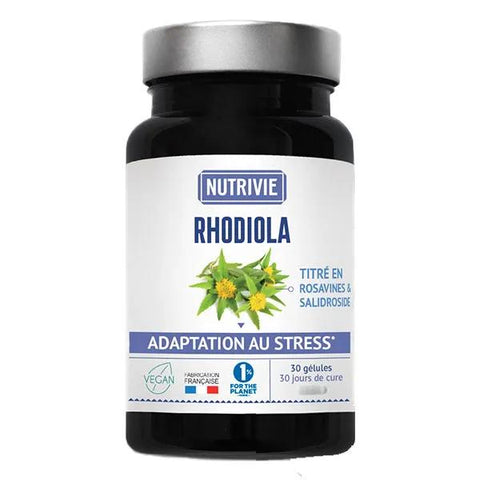Nutrivie Rhodiola 300mg Titriert 30 Kapseln