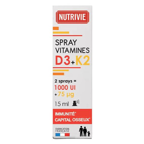 Nutrivie Vitamin D3 + K2 500 IE Spray 15ml