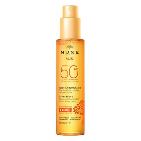 Nuxe Sun Bräunungsöl Hoher Schutz LSF 50 (150 ml)
