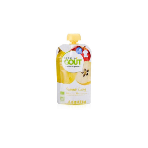 Good Goût Quetschbeutel Fruchtkompott Apfel-Quitte +6 Monate bio 120g