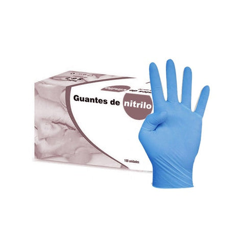 Dispomedic Nitrilhandschuhe puderfrei Medium 100 Stück