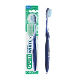 GUM Original White Brosse à dents moyenne