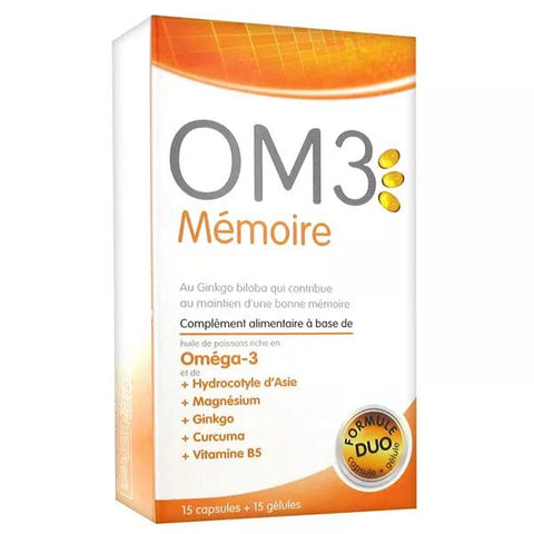 OM3 Memory Formel Duo 15 Kapseln + 15 Weichkapseln
