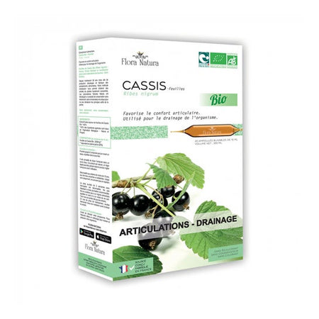 Flora Natura Cassis Bio 20x15ml