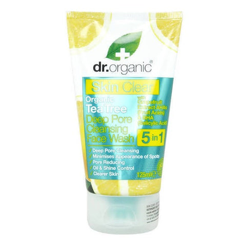 Dr.Organic SkinClear nettoyant visage (125 ml)