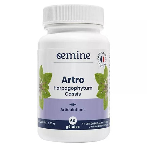 Oemine Artro Harpagophytum and Blackcurrant 60 capsules