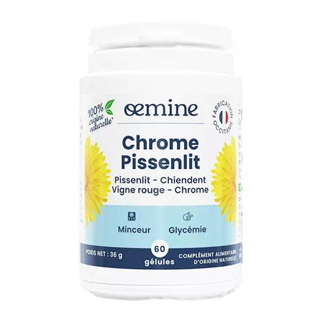 Oemine Chrome Pissenlit 60 gélules