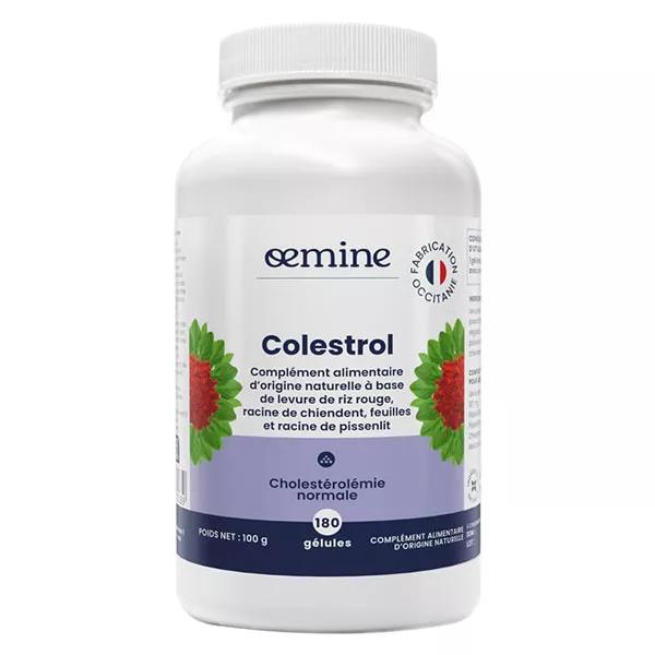 Oemine Colestrol Levure de Riz Rouge Cholestérolémie Normale 180 gélules