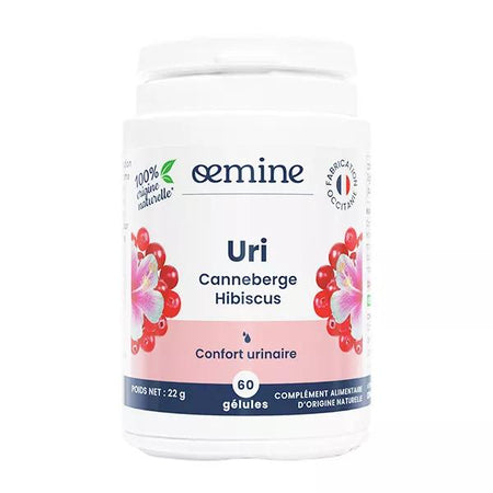 Oemine Confort Urinaire Uri Canneberge Hibiscus 60 gélules