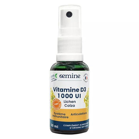 Oemine Vitamin D3 1000 IE Flechten und Raps Immunsystem und Gelenke 30ml