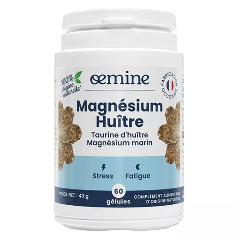 Oemine Magnesium Auster Stress und Müdigkeit 60 Kapseln