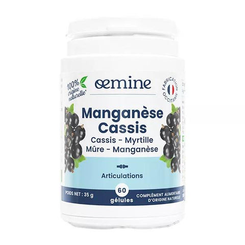 Oemine Manganese Blackcurrant 60 capsules
