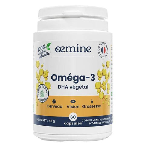 Oemine Plant-based Omega 3 60 capsules