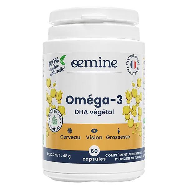 Oemine Oméga 3 Végétaux 60 capsules