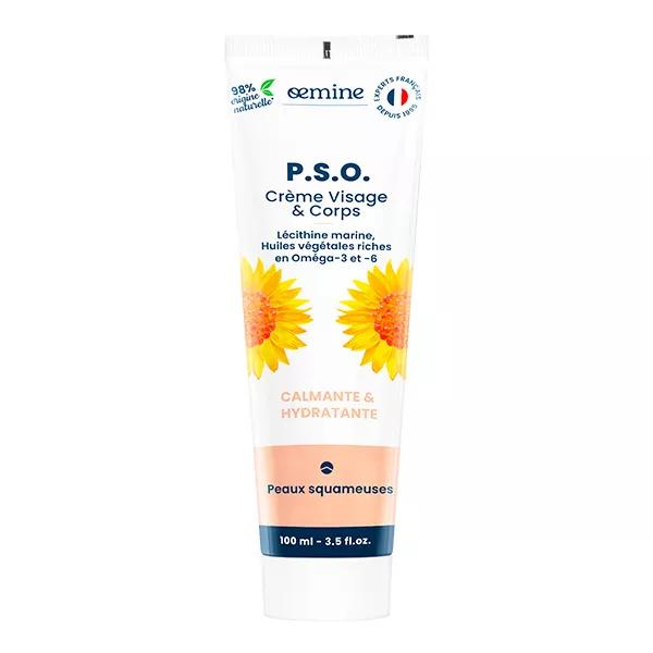 Oemine P.S.O. Crème Hydratante Lécithine Marine Peaux Sèches 100ml