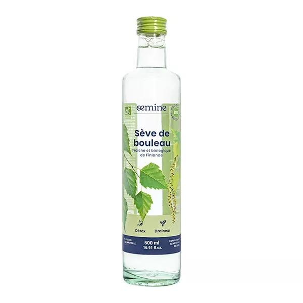 Oemine Sève de Bouleau Fraîche et Biologique Détox et Draineur 500ml