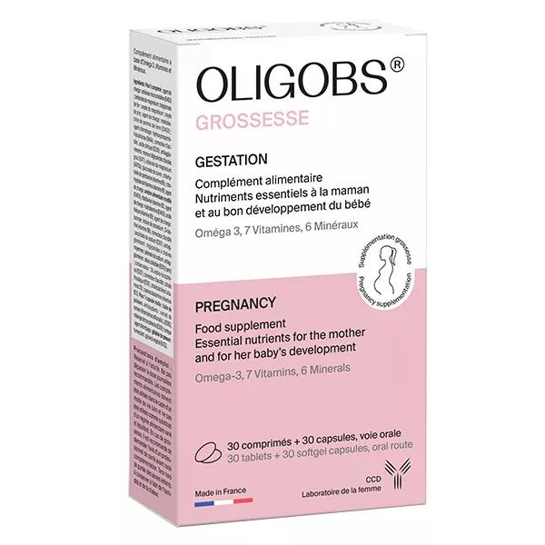 Oligobs Grossesse Gestation 30 comprimés + 30 capsules