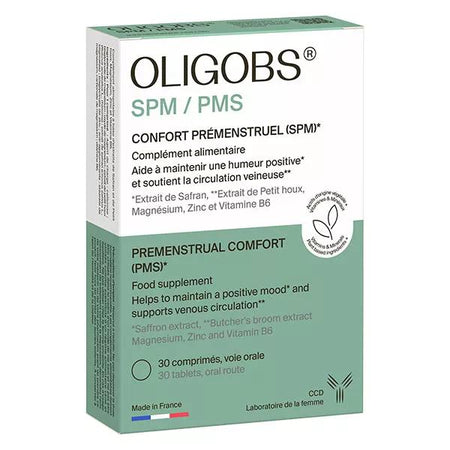 Oligobs SPM / PMS Confort Prémenstruel 30 comprimés