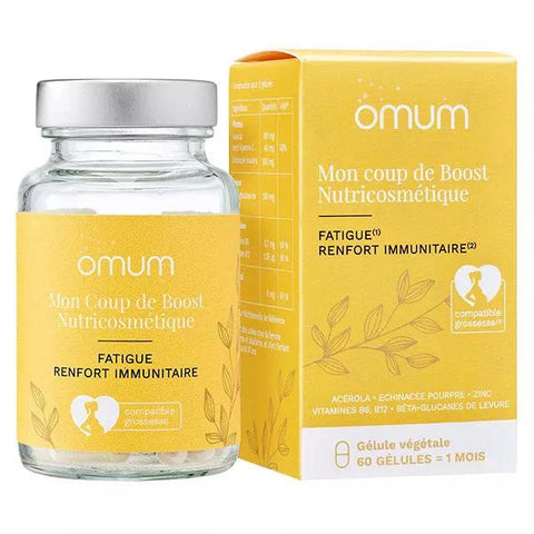 Omum Mon Coup de Boost Nutrikosmetika 60 pflanzliche Kapseln
