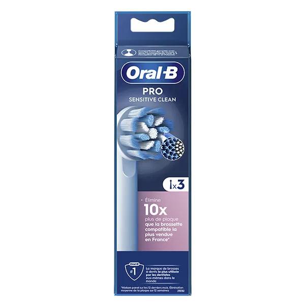 Oral-B Brossette de Rechange Sensitive Clean 3 unités