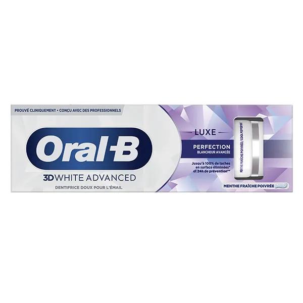 Oral-B Dentifrice Blancheur 3D White Luxe Perfection 75ml