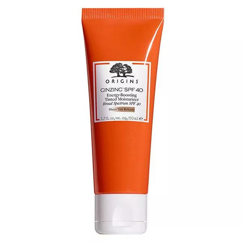 Origins GinZing™ SPF40 Energy-Boosting Tinted Moisturizer Sheer Tint Release (50 ml)