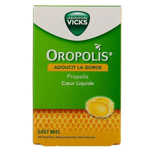 Oropolis Liquid Heart Sugar-Free 16 Lozenges