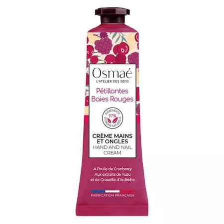Osmaé Crème Mains Pétillante Baies Rouges 30 ml