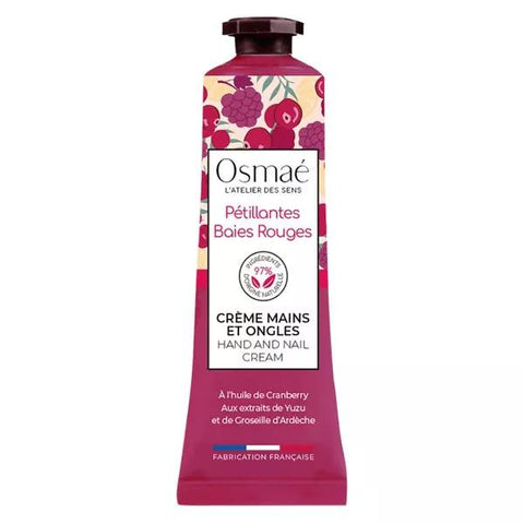 Osmaé Sparkling Red Berries Hand and Nail Cream — 30 ml