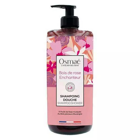 Osmaé Duschshampoo Zauberhaftes Rosenholz Bio 1L